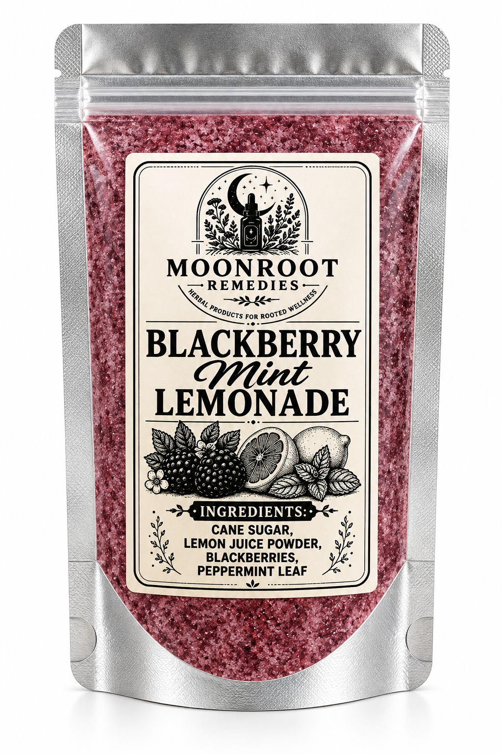 Blackberry Mint Lemonade