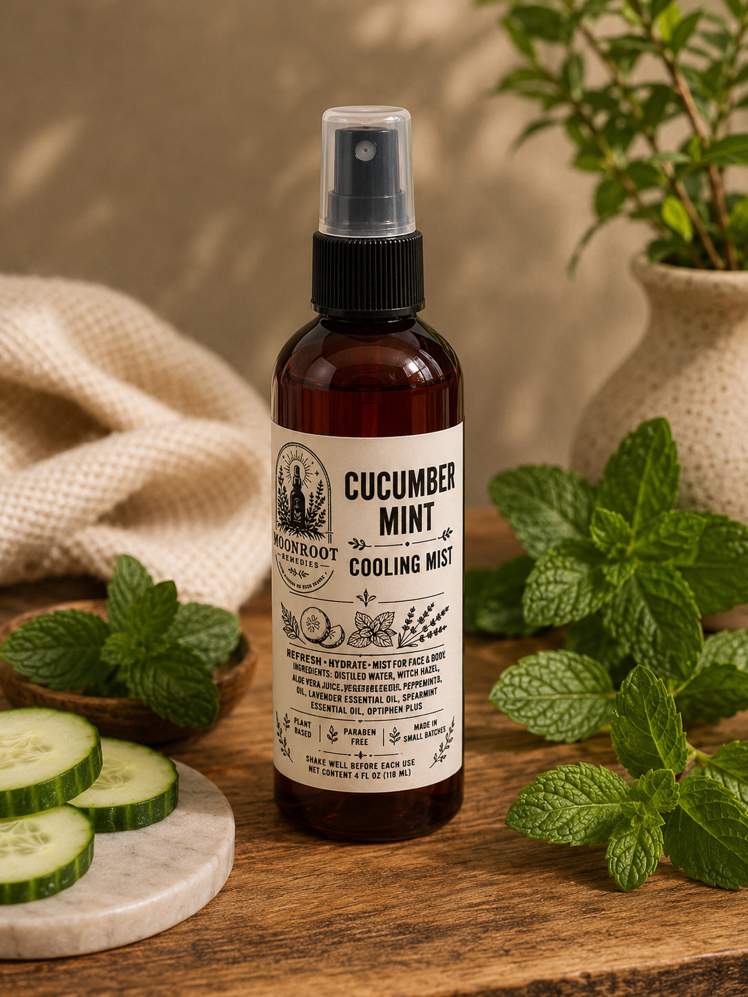 Cucumber Mint Cooling Spray