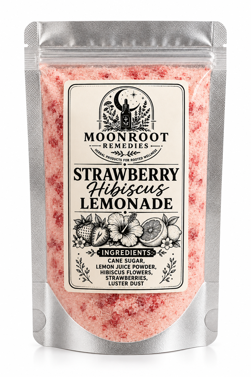 Strawberry Hibiscus Lemonade